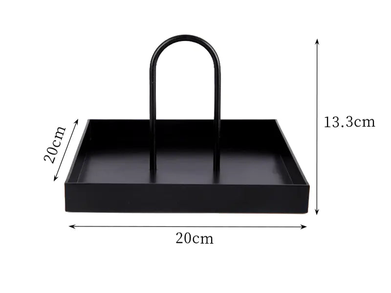 Stylish Nordic Serving & Storage Tray with Handle