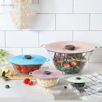 Silikonlock i 6 storlekar – livsmedelssäkra och återanvändbara