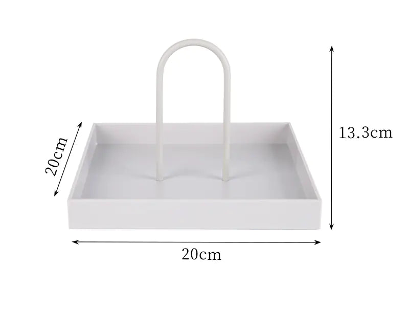 Stylish Nordic Serving & Storage Tray with Handle