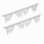 Utdragbar spislist i rostfritt stål – Håller rent mellan spis och bänk