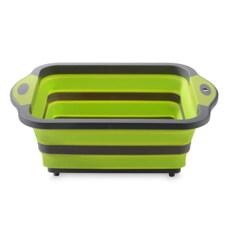 Foldable Cutting Board with Strainer – 3-in-1 Kitchen Essential