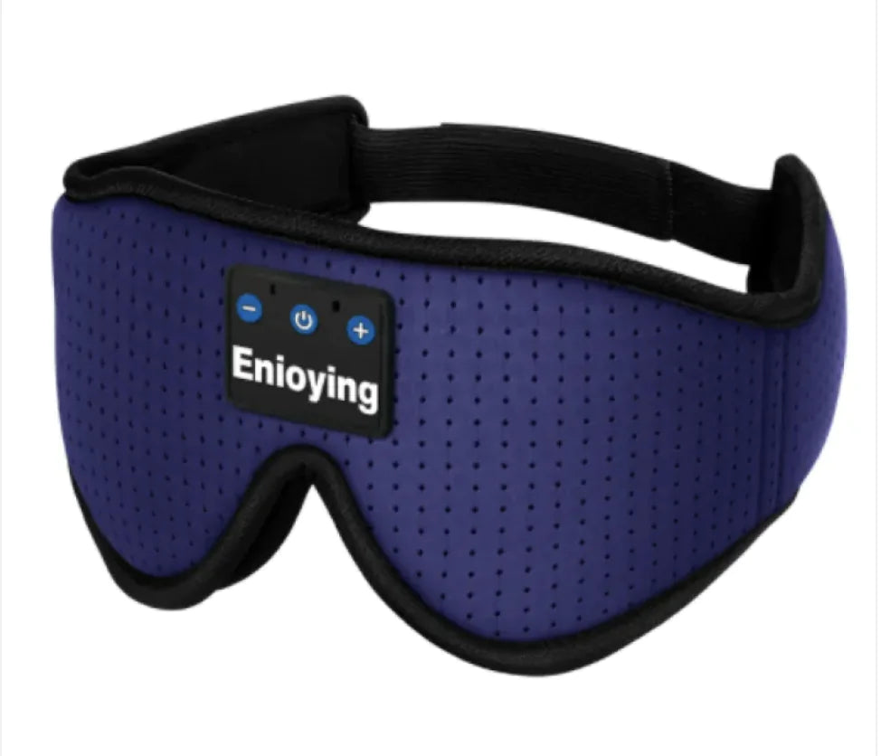 3D sovmask med Bluetooth – vakna till lugn musik utan störningar