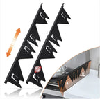 Utdragbar spislist i rostfritt stål – Håller rent mellan spis och bänk